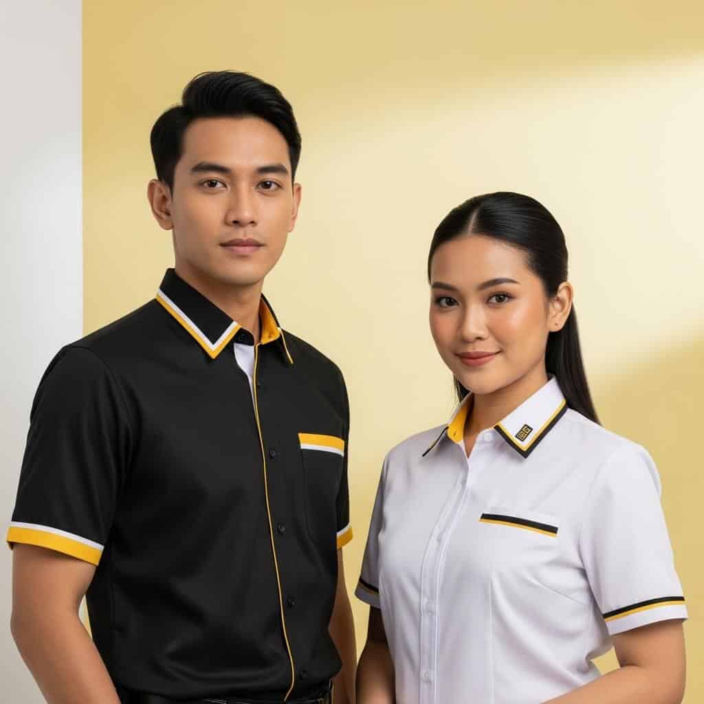 Tempah baju korporat tekini